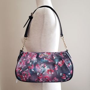 Calvin Klein Floral Nylon Demi Shoulder Bag